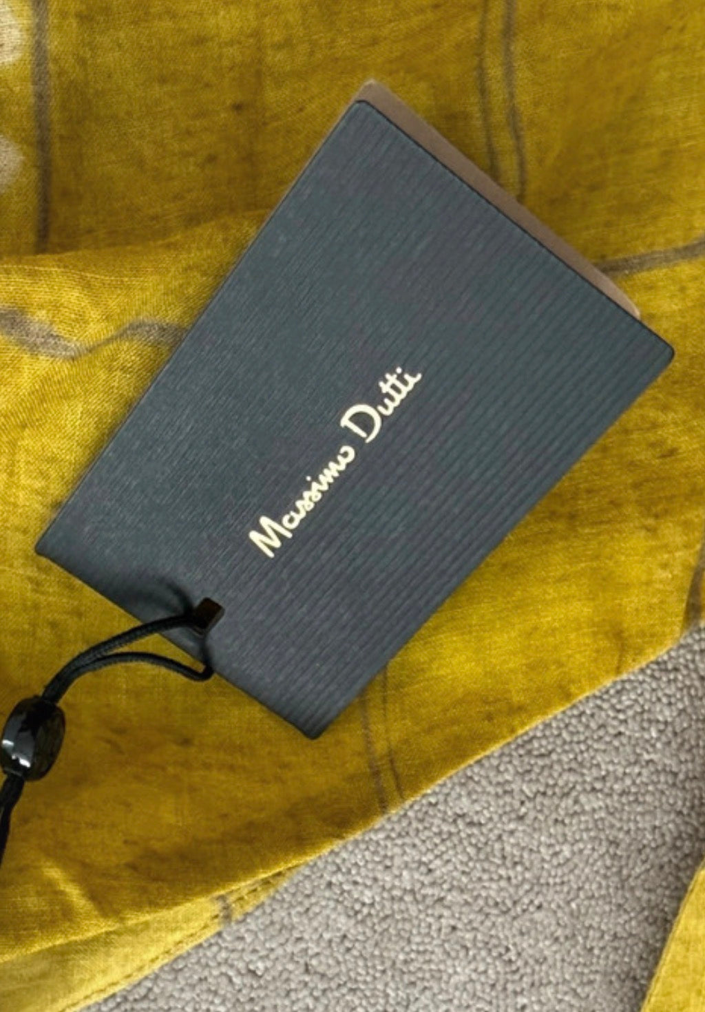 robe massimo dutti vert olive 100% ramie taille XS robe viral massimo dutti bohème