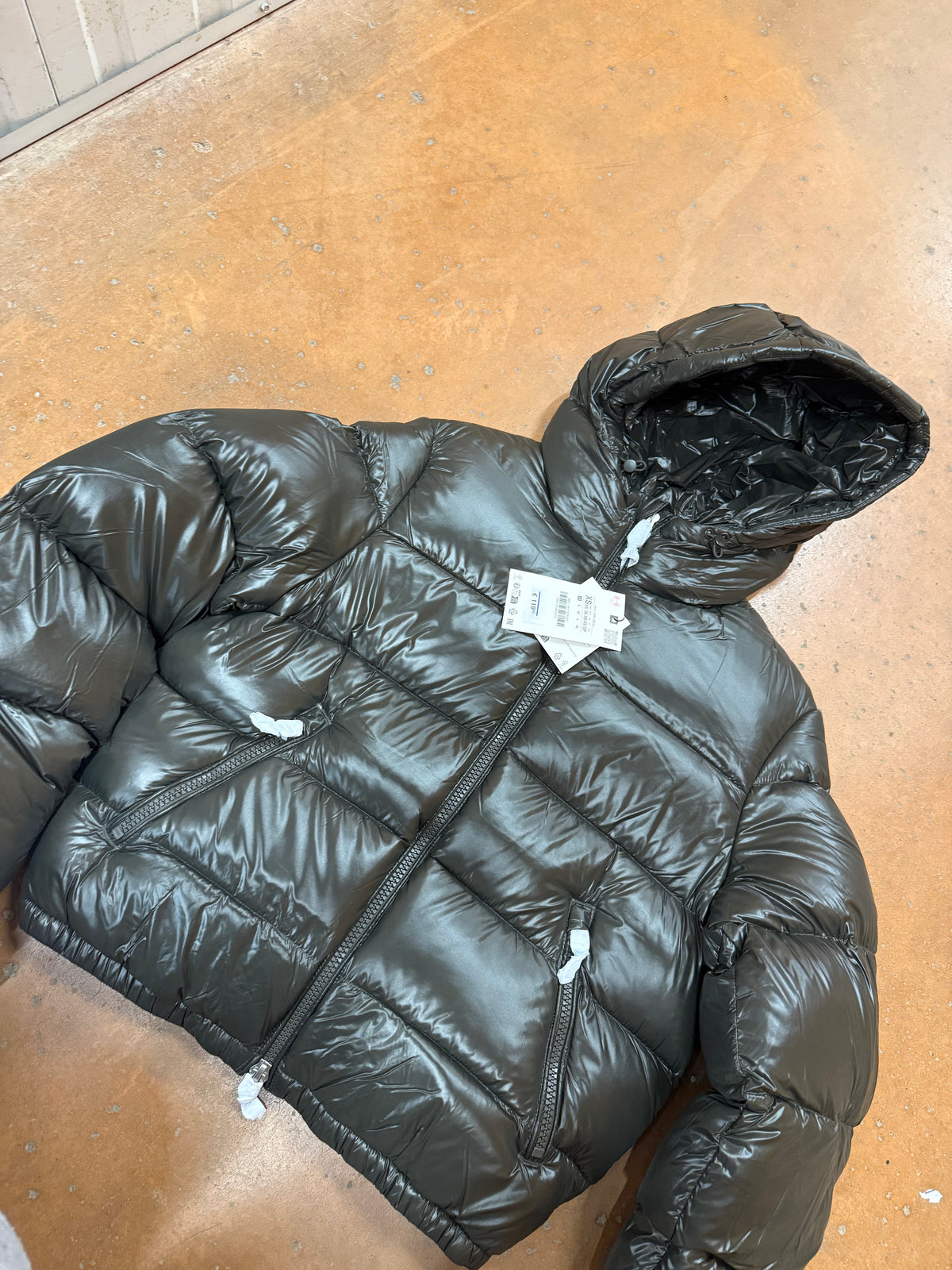 doudoune zara duvet streetwear puffer jacket unisex