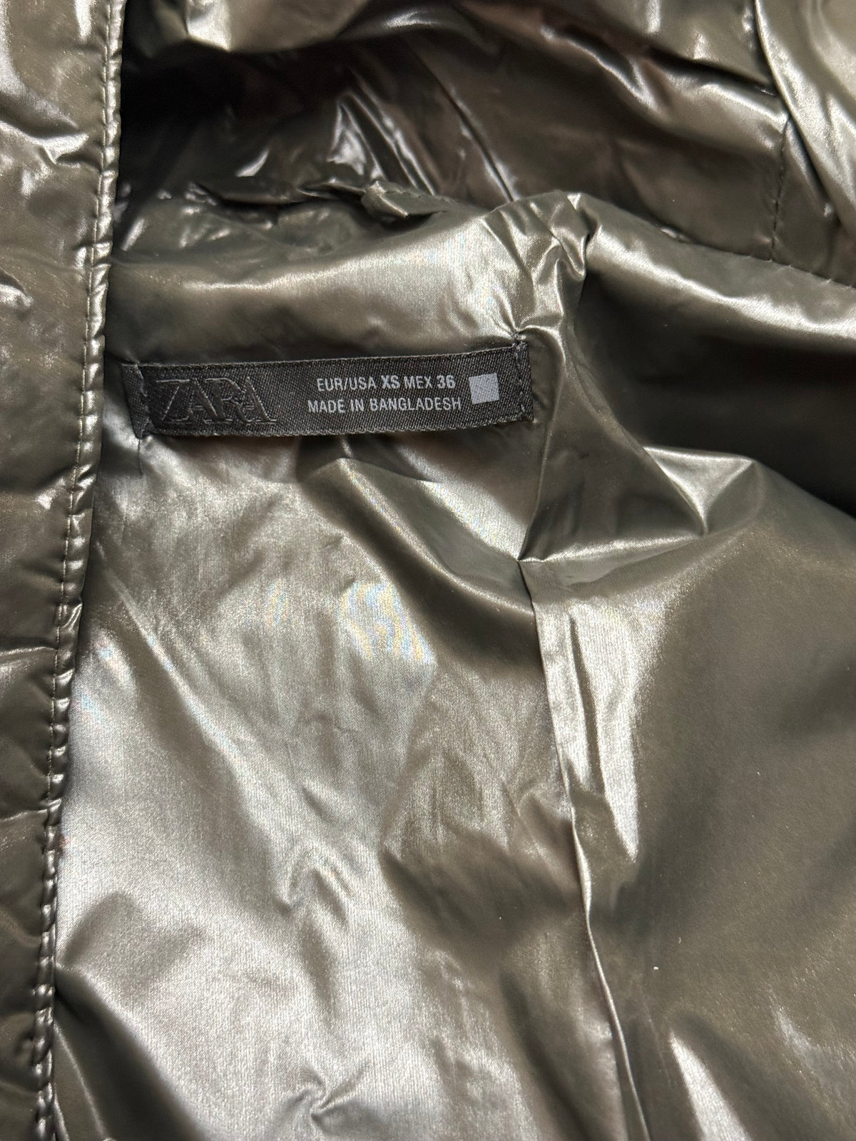 doudoune zara duvet streetwear puffer jacket unisex